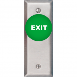 SDC 430 Series Narrow Mount Mushroom Exit Button